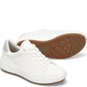 Sofft Shoes Womens 11 White Waylyn Knit Lace Up Comfort Sneakers SF0057304
